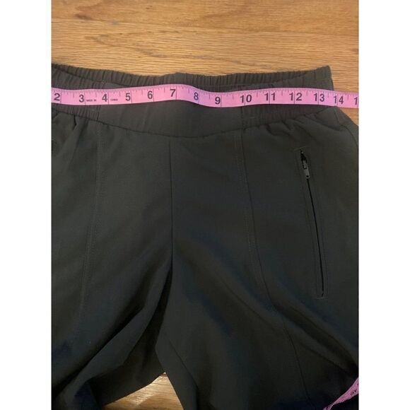 Old Navy, women’s dark athletic/casual elastic waist, ankle zip pants size XS - Picture 7 of 9